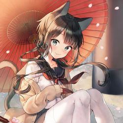 This is a pixiv picture whose title is 桜.