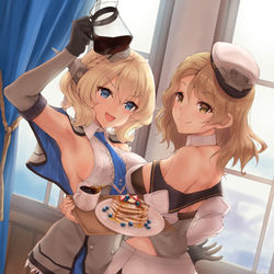 This is a pixiv picture whose title is 🥞.