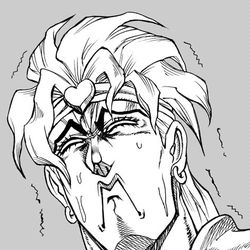 This is a pixiv picture whose title is 【3部】タンスの角に足の小指をぶつけたDIO様.