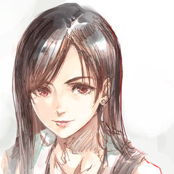 This is a pixiv picture whose title is ティファ.