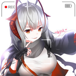 This is a pixiv picture whose title is 给刀客塔发自拍的W.