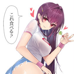 This is a pixiv picture whose title is 🍭.