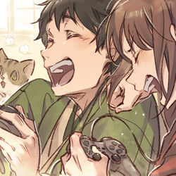 This is a pixiv picture whose title is ありがとう.