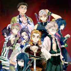 This is a pixiv picture whose title is 柱.