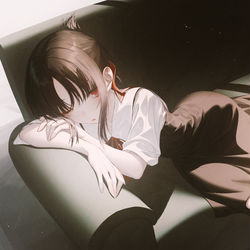 This is a pixiv picture whose title is Zzz.