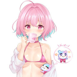 This is a pixiv picture whose title is みすずちゃんはりあむの夢を見るか？.