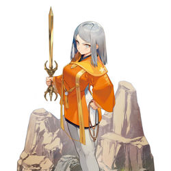 This is a pixiv picture whose title is 【御室ムスメ】岩屋　智海.