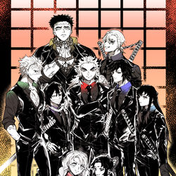 This is a pixiv picture whose title is お館様護衛部隊.