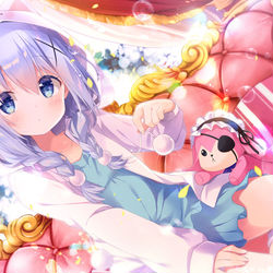 This is a pixiv picture whose title is パジャマ姿チノ.