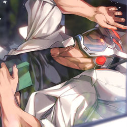 This is a pixiv picture whose title is 退屈.