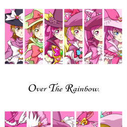 This is a pixiv picture whose title is オーバーザレインボーイラスト本第一弾.