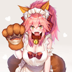 This is a pixiv picture whose title is 招きタマモキャット.