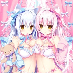 This is a pixiv picture whose title is にゃん♡.