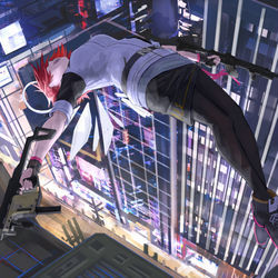 This is a pixiv picture whose title is エクシア.