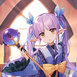 This is a pixiv picture whose title is 鏡華.
