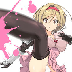 This is a pixiv picture whose title is ジータてゃんハイキック.