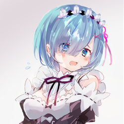 This is a pixiv picture whose title is レム.