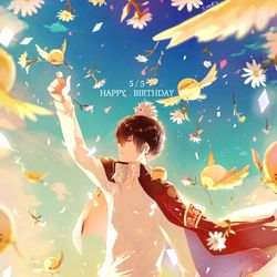 This is a pixiv picture whose title is 雲雀恭弥誕生祭2020.