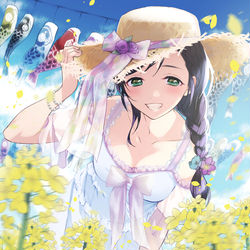 This is a pixiv picture whose title is こどもの日に.
