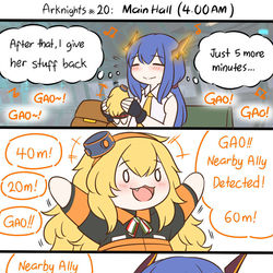 This is a pixiv picture whose title is Arknights#20.