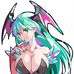 This is a pixiv picture whose title is モリガンさん.