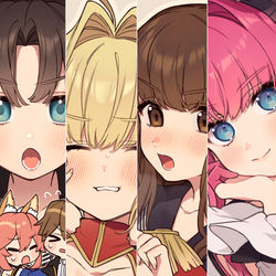 This is a pixiv picture whose title is fateまとめ.