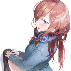 This is a pixiv picture whose title is タイツ 中野三玖.