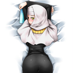 This is a pixiv picture whose title is 殺生院キアラ等身大抱き枕その２.