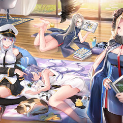This is a pixiv picture whose title is 五月病.