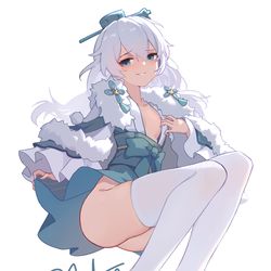 This is a pixiv picture whose title is 舰长你就是想要这个8.