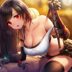 This is a pixiv picture whose title is 興味ある...？.