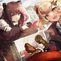 This is a pixiv picture whose title is ウルサスの朝.