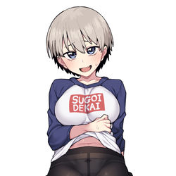 This is a pixiv picture whose title is 宇崎ちゃん.
