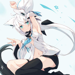 This is a pixiv picture whose title is 白上フブキ.