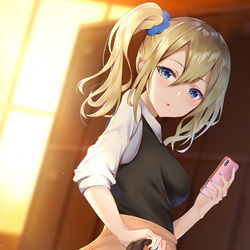 This is a pixiv picture whose title is はやさか.