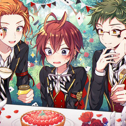This is a pixiv picture whose title is いちごタルトを召し上がれ.