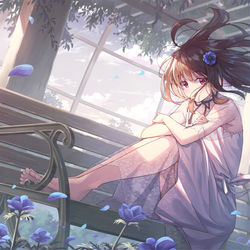 This is a pixiv picture whose title is マイスペース.