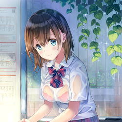 This is a pixiv picture whose title is 晴れ上がり.