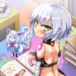 This is a pixiv picture whose title is ジャックちゃんとお勉強.