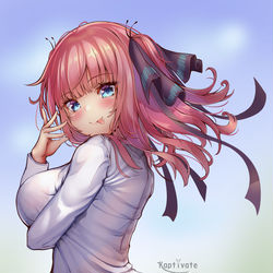 This is a pixiv picture whose title is 中野二乃 | Nino Nakano.