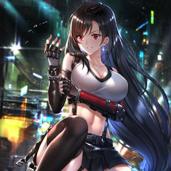 This is a pixiv picture whose title is ティファ.