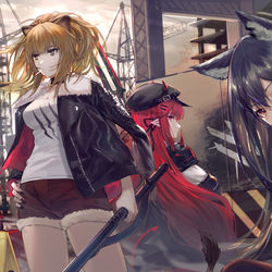 This is a pixiv picture whose title is Vanguardz.