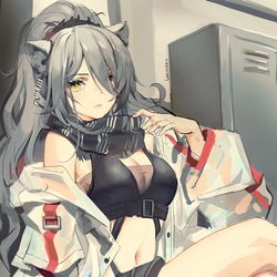 This is a pixiv picture whose title is SCHWARZ.