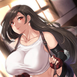 This is a pixiv picture whose title is ティファ.