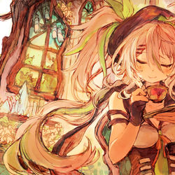 This is a pixiv picture whose title is アーティストの休息.