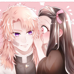This is a pixiv picture whose title is 「さびと、あのね」.