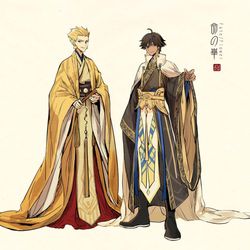This is a pixiv picture whose title is FGO×華服⑤.