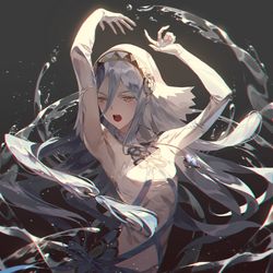 This is a pixiv picture whose title is アクア.