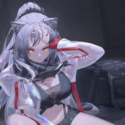This is a pixiv picture whose title is シュヴァルツ.
