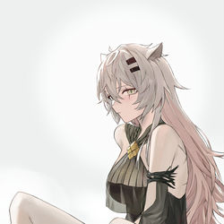 This is a pixiv picture whose title is 見るな.